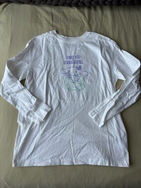 NWOT Anna Sui Sanrio GU Cinnamoroll Long Sleeve Shirt